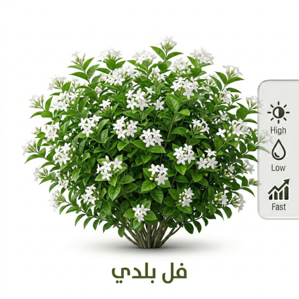 شجيرة فل بلدي - واحة التميز